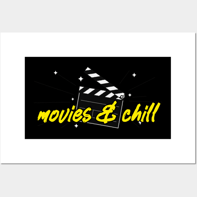 Movies & Chill Wall Art by ILT87